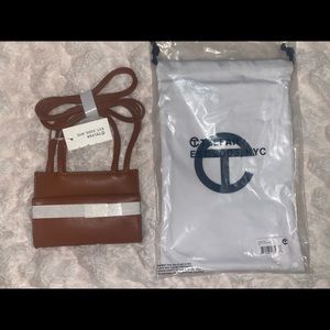 Telfar Tan Small Shopping Bag
